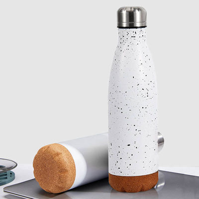 500ml 콜라 모양 진공 스테인리스 스틸 테르모스 커피 병 야외 여행용