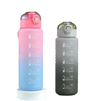 32Oz 1000ML 동기 운동 물병 플립 톱 누출 방지 뚜?? 가 휴대용
