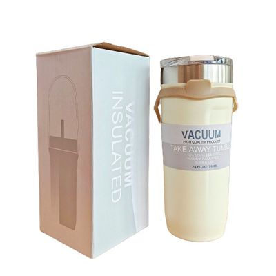 맞춤형 색상 직방 단열 병 스테인리스 스틸 야외 여행 머그 550ml/710ml
