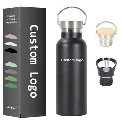 350ML 이중 벽 여행 병 304 스테인레스 스틸 스포츠 병