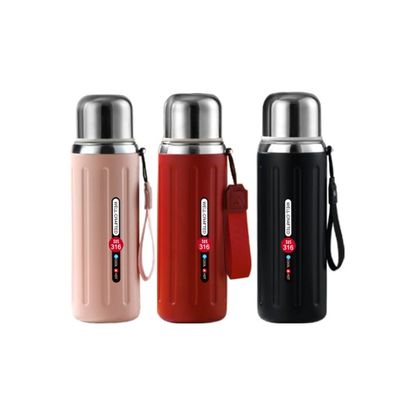 사용자 지정 로고 600ml 800ml 스테인리스 스틸 단열 물병