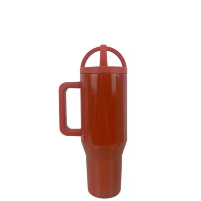 스테인레스 스틸 물병 40oz 터블러 손잡이 뚜?? 과 친환경 장점