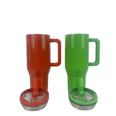 스테인레스 스틸 물병 40oz 터블러 손잡이 뚜?? 과 친환경 장점