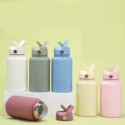 격리 된 진공 이중 벽화 스테인레스 스틸 텀블러 컵 뚜?? 과 손잡이 1 조각