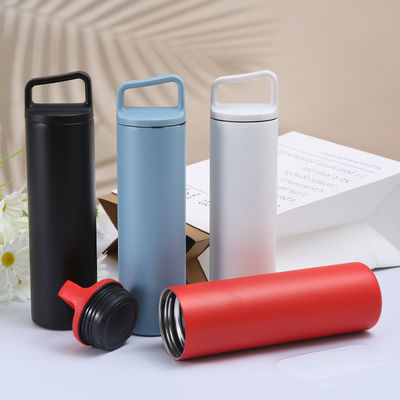 480ml/600ml 스테인리스 스틸 테르모스 병 휴대용 누출 방지 열 물 병 0.6KG