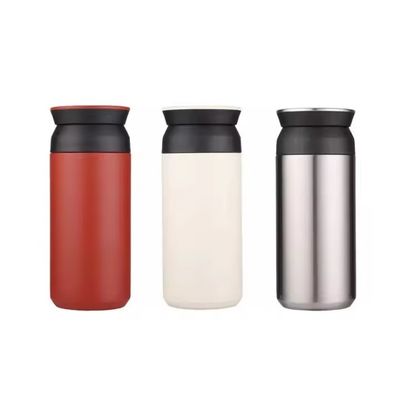 1개 350ml 진공 단열 스테인레스 스틸 물병 여행 필요