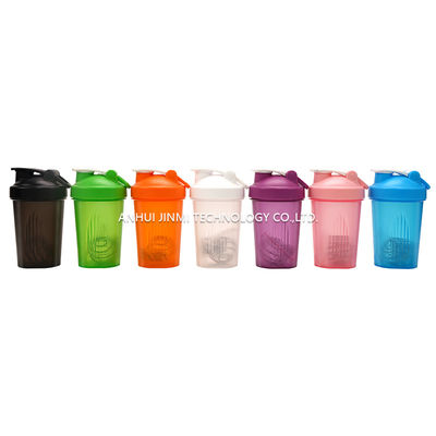 400ML BPA 무료 플라스틱 스포츠 단백질 분말 혼합 쉐이크 물 컵