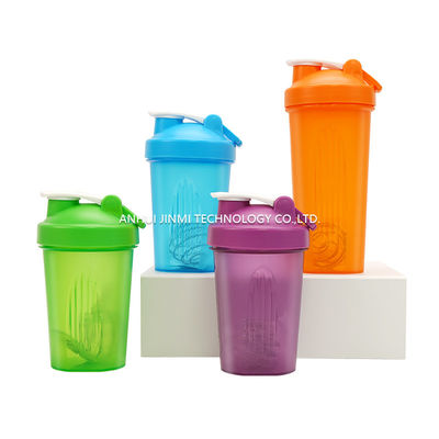 400ML BPA 무료 플라스틱 스포츠 단백질 분말 혼합 쉐이크 물 컵