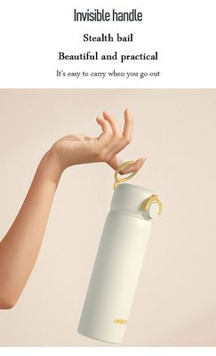 진공 병 테르모스 450ml 용량 스테인레스 스틸 물병 남녀용