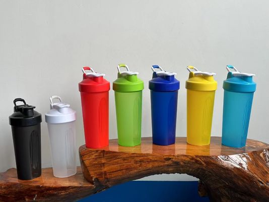 400ml 피트니스 플라스틱 블랙 체육관 블렌더 쉐이커 컵 단백질 쉐이커 병 다재다능