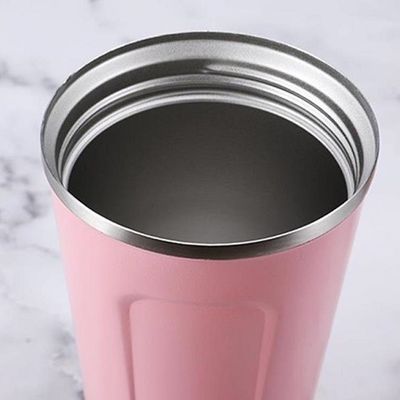 500ml 스테인리스 스틸 진공 단열 커피 여행 머그 홈 오피스 레스토랑