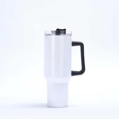HANDGRIP 40oz 짚 뚜?? 과 손잡이 스테인리스 스틸 재사용 텀블러 다채로운 자동차 컵