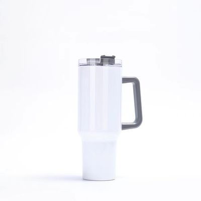HANDGRIP 40oz 짚 뚜?? 과 손잡이 스테인리스 스틸 재사용 텀블러 다채로운 자동차 컵