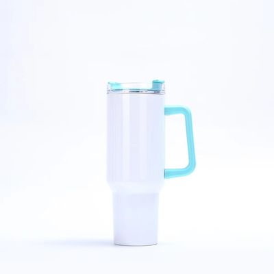 HANDGRIP 40oz 짚 뚜?? 과 손잡이 스테인리스 스틸 재사용 텀블러 다채로운 자동차 컵
