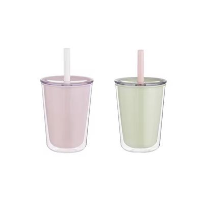 TOUR 두 개의 벽이 있는 휴대용 플라스틱 물병