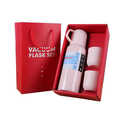 550ml 용량 단열 된 이중층 스테인리스 스틸 금속 테르모스 컵 세트