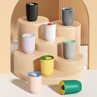 장착된 항성화 코팅 350ml 커스텀 로고 야외 스포츠용 플라스틱 빨대 물병