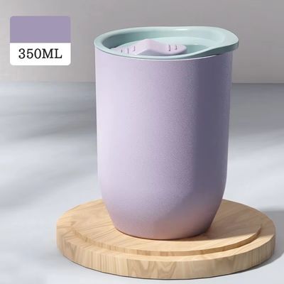 12oz 환경 친화적 인 AS 플라스틱 커피 머그 컵
