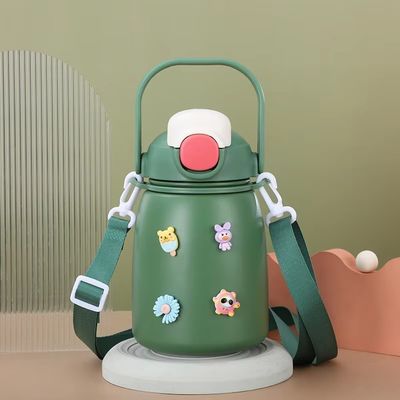 맞춤식 로고 800ml 큰 배 컵 아이용 고체 스테인레스 스틸 물병