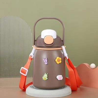 맞춤식 로고 800ml 큰 배 컵 아이용 고체 스테인레스 스틸 물병