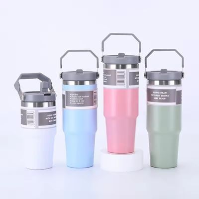20oz 30oz 스테인리스 스틸 진공 격리 텀블러 손잡이 뚜?? 로그인을 주문 이상