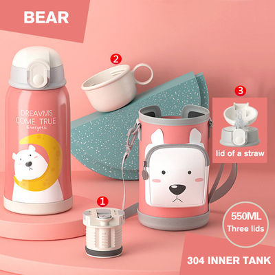 휴대용 550ml 스테인리스 스틸 테르모스