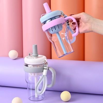 680ml 플라스틱 병 휴대용 야외 여행 수액 병 캠핑 여행의 성인