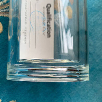 직접 마실 수 있는 Bpa 없는 보로실리케이트 차 인부저 필터 가 있는 유리 물병 300 ml