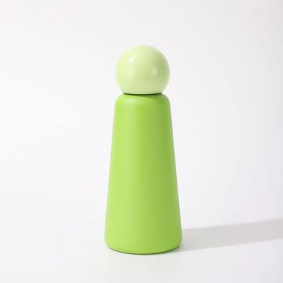 현대 디자인 500ml 스테인레스 스틸 물병 단열 여행 머그 귀여운 뚜??