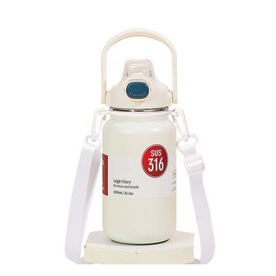 1300ml 이중 벽 스테인레스 스틸 물병 단열 진공 병 여행 텀블러