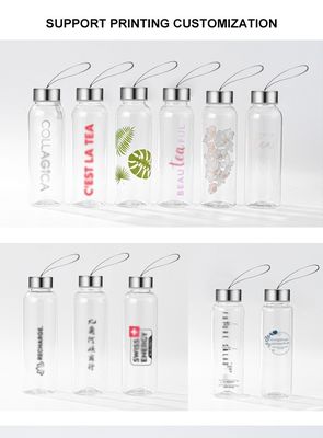 직접 마시는 300ml 400ml 600ml BPA 없는 플라스틱 병 야외 스포츠 및 여행용
