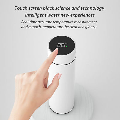 현대 터치 스크린 온도 조절 LED 디스플레이 스마트 물병 가정용 480ml