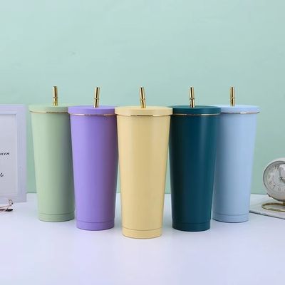 덥고 차가운 와인을위한 뚜?? 와 함께 304 스테인리스 스틸 코팅 텀블러