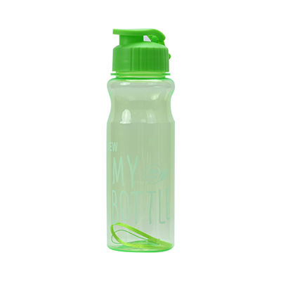 스포츠 OEM BPA 무료 플라스틱 음료컵 모든 환경에 대한 스트립과 함께 물병