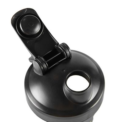 700ml 쉐이커 단백질 피트니스 체육관 물병 스테인리스 공과 함께 플라스틱 쉐이커 컵