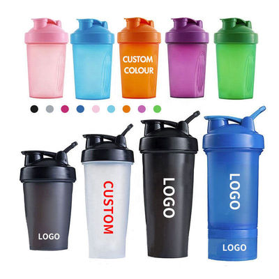700ml 쉐이커 단백질 피트니스 체육관 물병 스테인리스 공과 함께 플라스틱 쉐이커 컵
