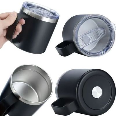 대용량 맞춤 로고 304 스테인리스 스틸 16oz 이중 벽 진공 단열 커피 컵