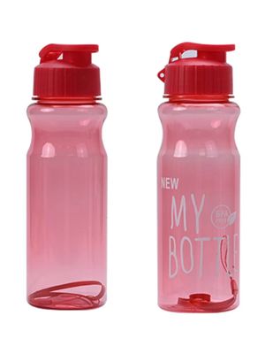500ML PET BPA 무료 컵 피트니스 루틴을 위한 스트립과 함께 플라스틱 식수병
