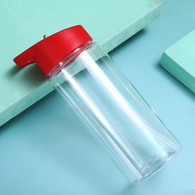 누출 방지 및 흡입기 디자인 투명 여름 플라스틱 물병
