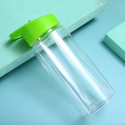 누출 방지 및 흡입기 디자인 투명 여름 플라스틱 물병