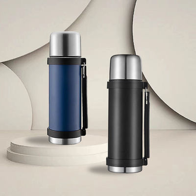304 스테인레스 스틸 진공 격리 물병 야외활동 용량 1200ml