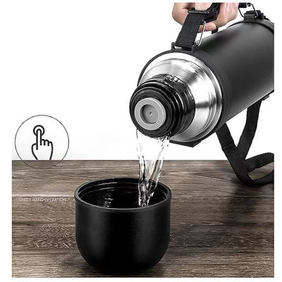 304 스테인레스 스틸 진공 격리 물병 야외활동 용량 1200ml