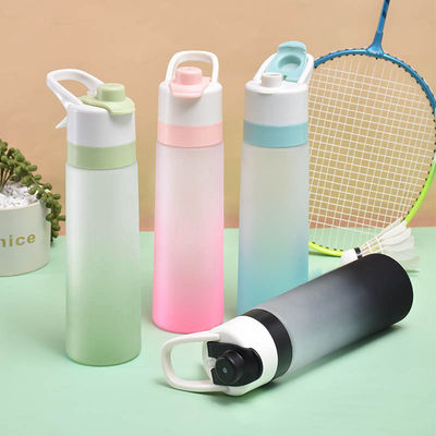 156g 플라스틱 물병 BPA 없는 직선 잔 휴대용 색상 잔