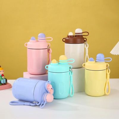 550ml 여자용 테르모스 병 듀얼 드rink 316 스테인레스 스틸 핫 콜드