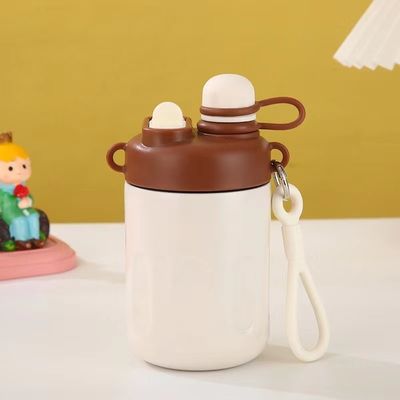 550ml 여자용 테르모스 병 듀얼 드rink 316 스테인레스 스틸 핫 콜드