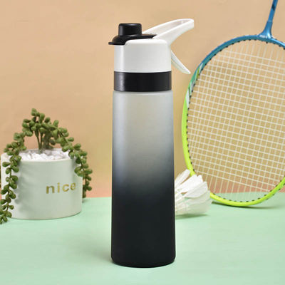 25oz BPA 무료 누출 방지 스포츠 스프레이 스프레이 안개가 있는 플라스틱 물병