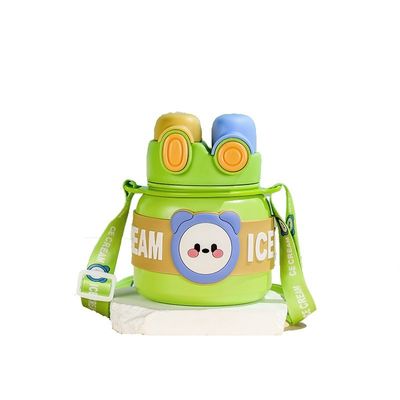 스테인리스 스틸 850ml 휴대용 듀플 벽 진공 단열 물병 학생