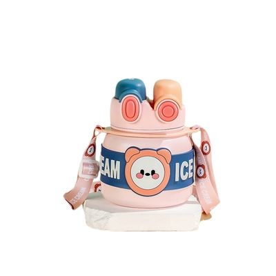 스테인리스 스틸 850ml 휴대용 듀플 벽 진공 단열 물병 학생