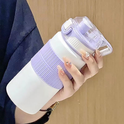 480ml 현대 스테인레스 스틸 듀얼 벽 진공 단열 하강 물병 소녀를 위한 완벽한