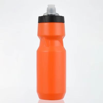 사용자 지정 로고 용납 700ml PE 플라스틱 스포츠 물병 먼지 덮개